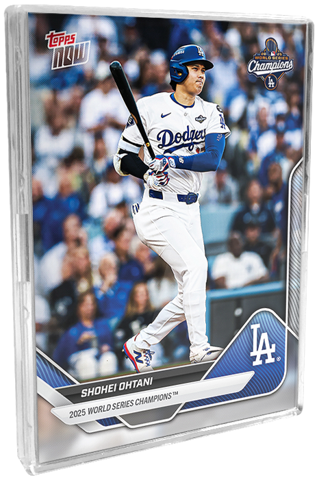 ドジャース トレーディングカードセット 2025 World Series Champions - Los Angeles Dodgers - MLB Topps NOW