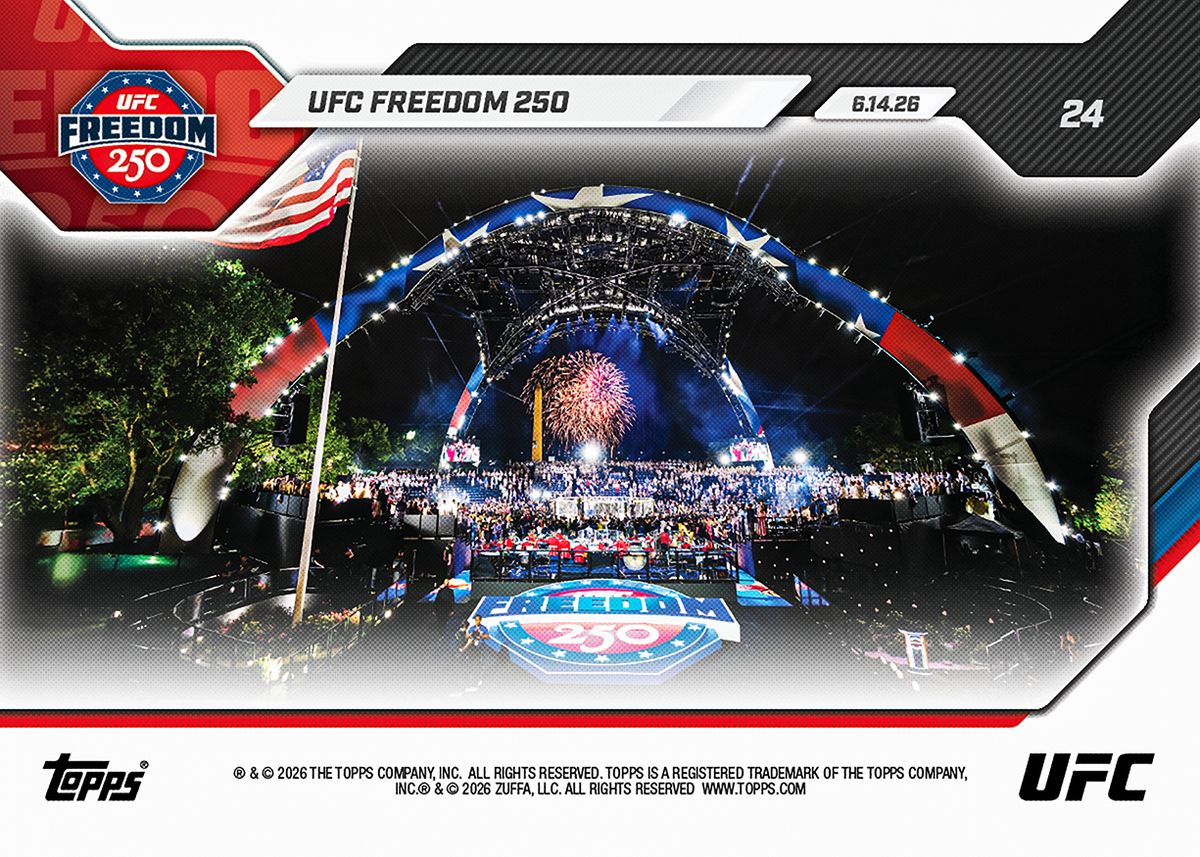 UFC Freedom 250 - 2026 UFC Topps NOW® - Card 24
