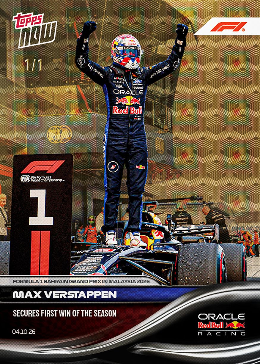 Max Verstappen - 2026 Formula 1® Topps NOW® - Card 64