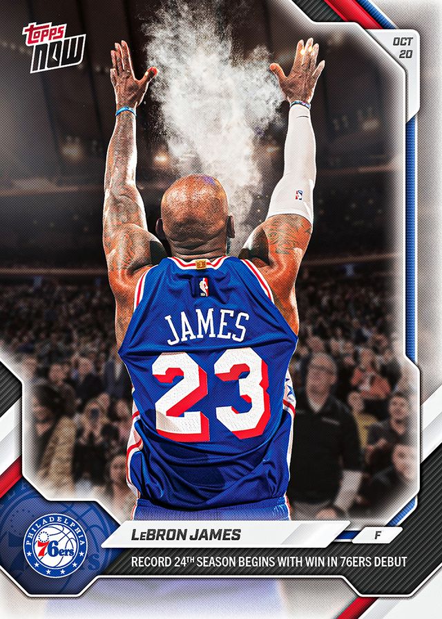 Labron Card LeBron James - 2026-27 NBA Topps NOW® - Card 1