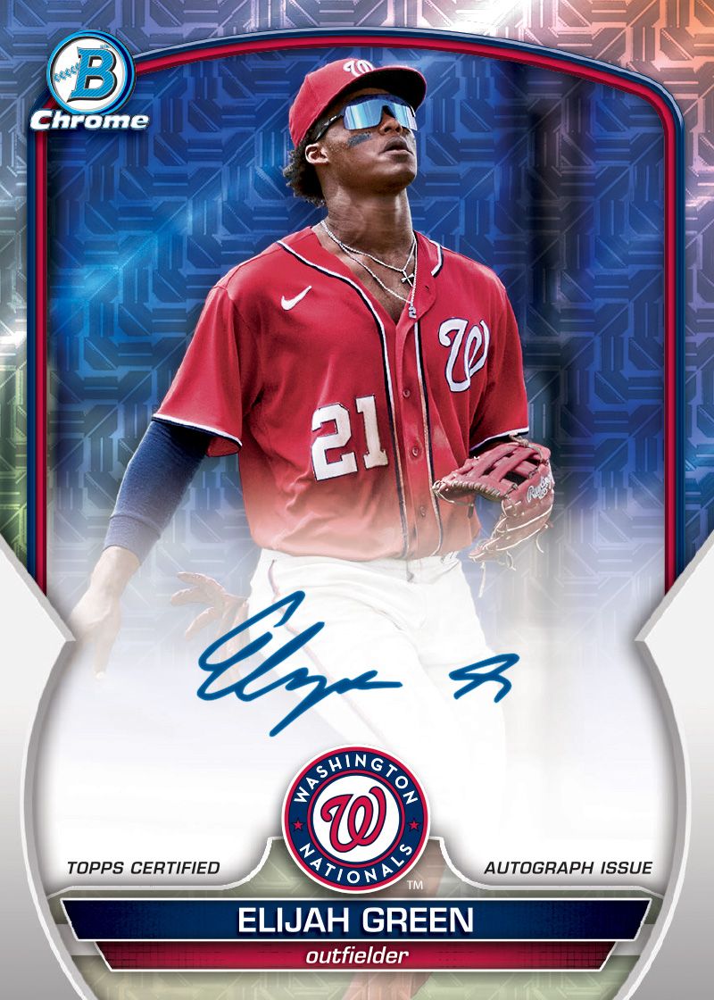 2023 Topps Bowman Chrome Mega Box トップス ボウマン クローム メガ