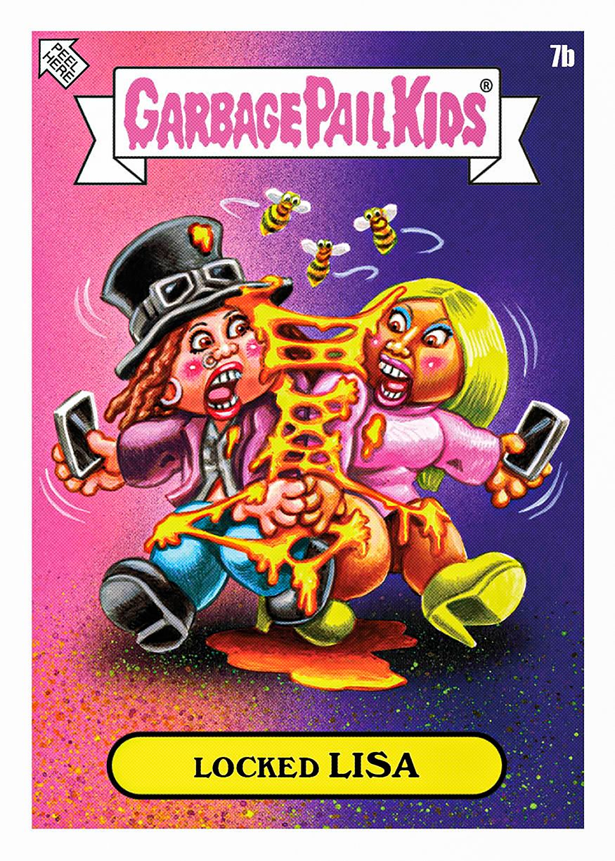 2025 Topps Garbage Pail Kids: Media Menace Sticky Nicki - PR: 1436