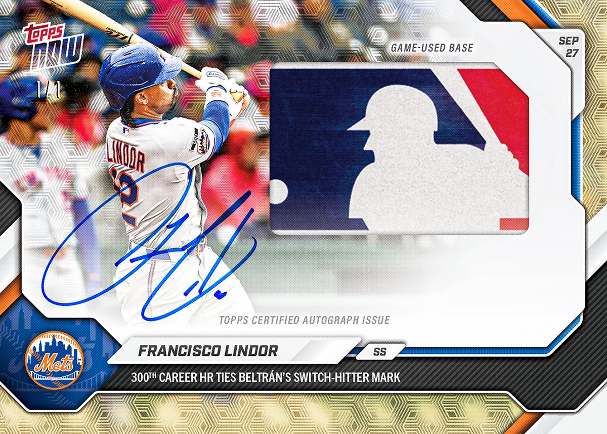Francisco Lindor - 2026 MLB Topps NOW® - Card 730 - PR: 4683