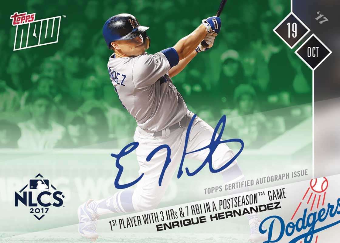 topps Enrique Hernandez 5シリ ファーストナンバー LA 6135e2cafb9bc91336edcbe0e04272