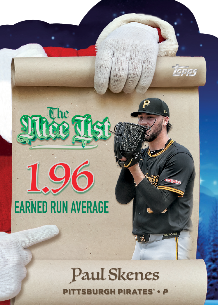 2025 Topps Holiday Mega Baseball - ADVENT CALENDAR