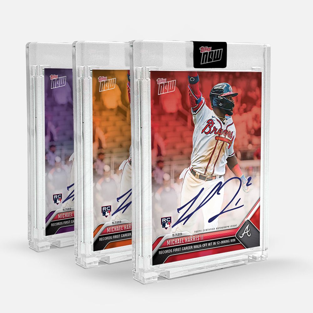 On-Card Autograph # to 99 or Lower - Michael Harris II - 2023 MLB