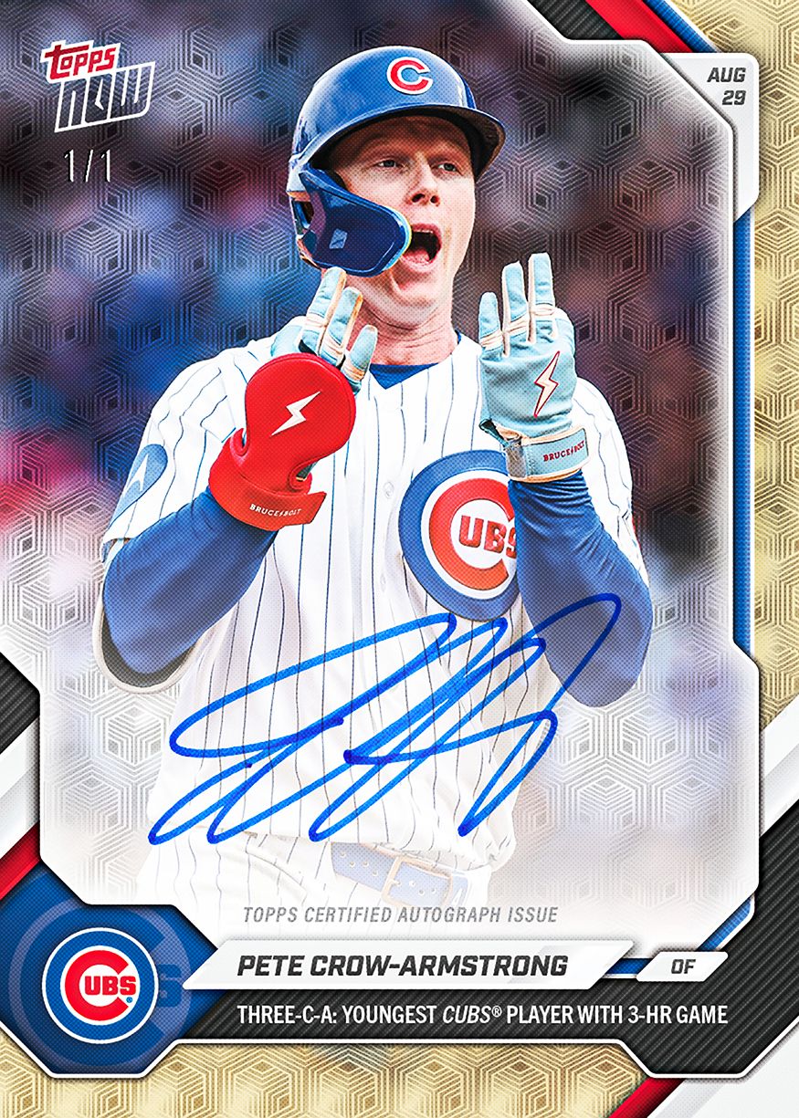 Pete Crow-Armstrong - 2026 MLB Topps NOW® - Card 612