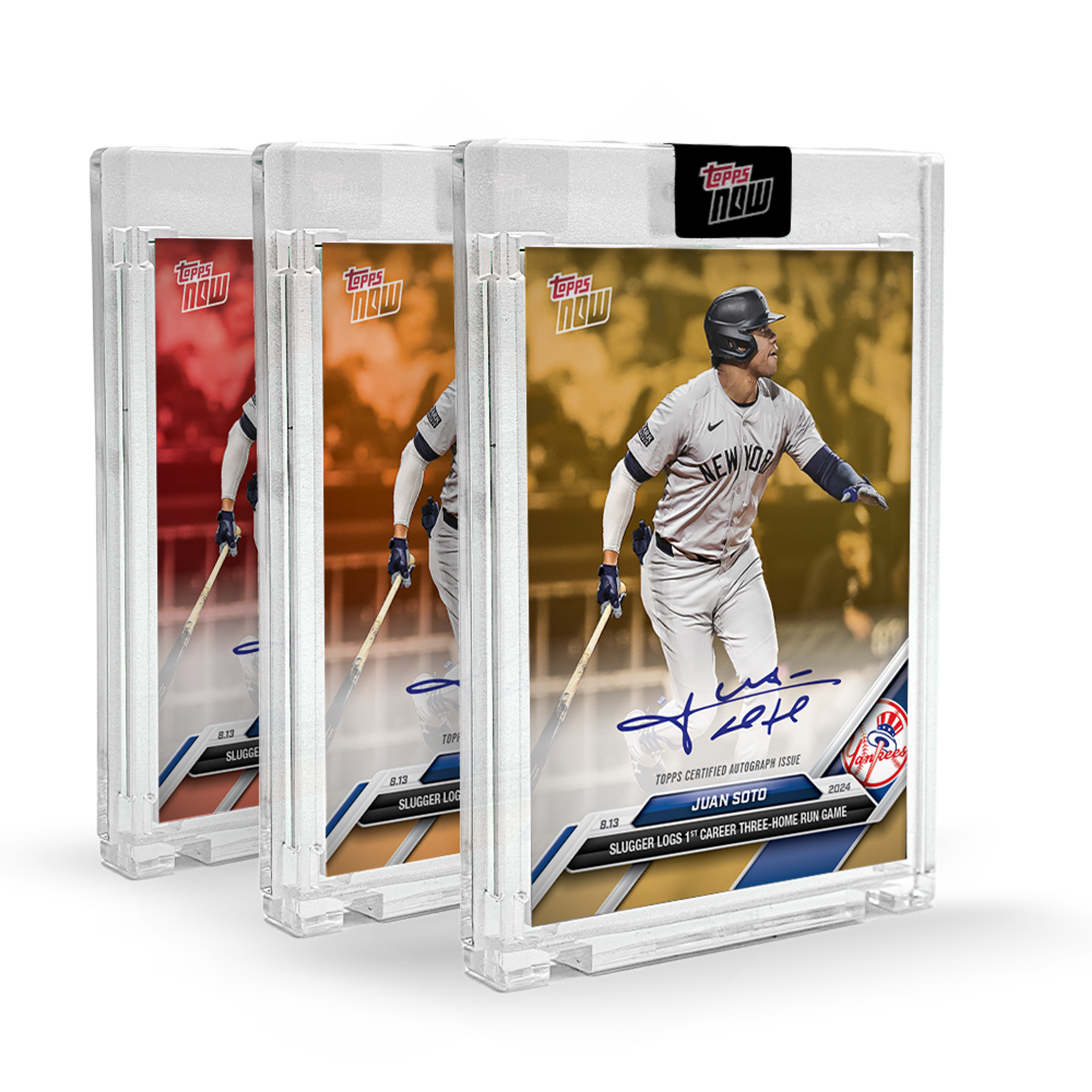 On-Card Autograph # to 49 or Lower - Juan Soto - 2024 MLB TOPPS