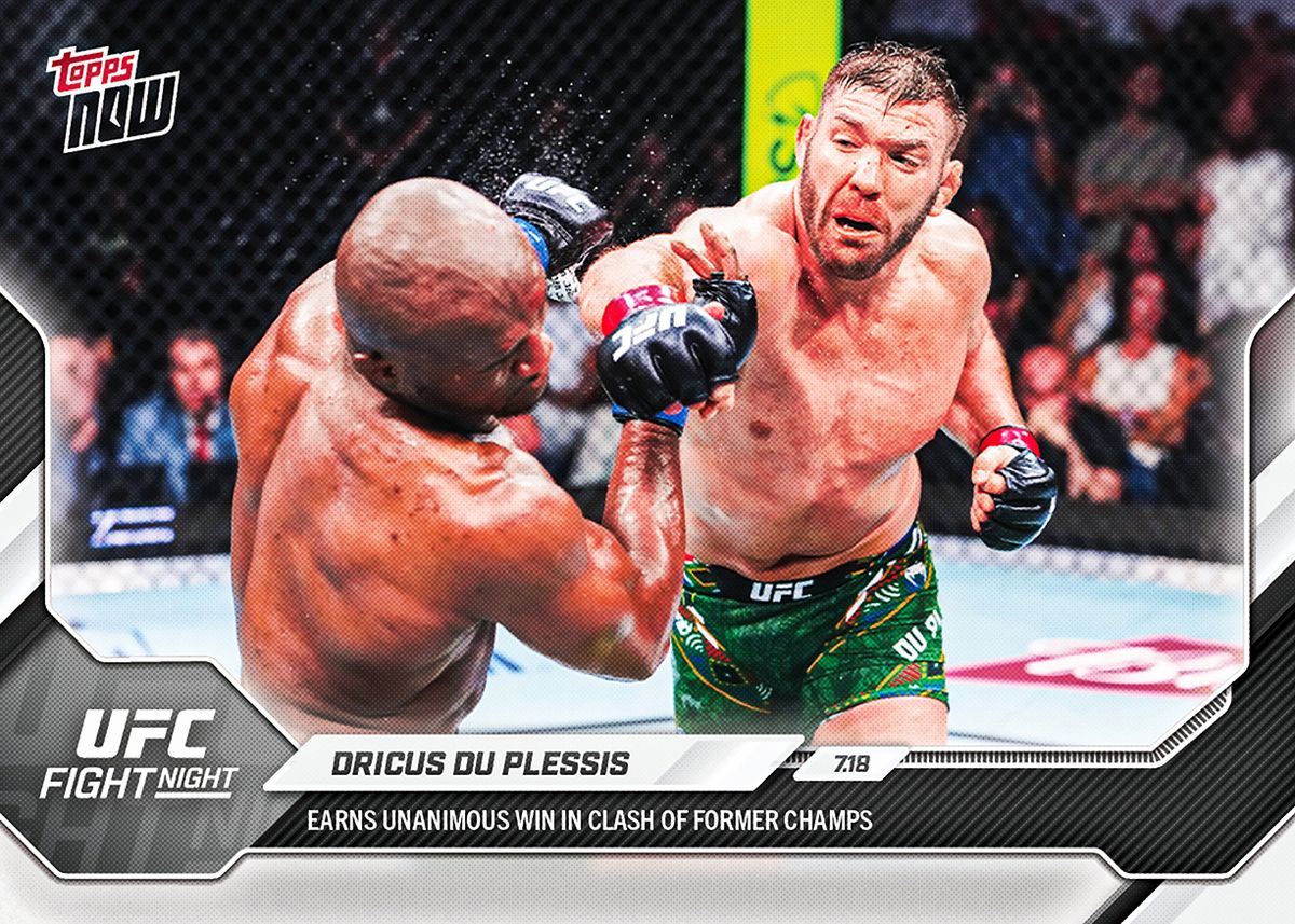 Dricus Du Plessis - 2026 UFC Topps NOW® - Card 27