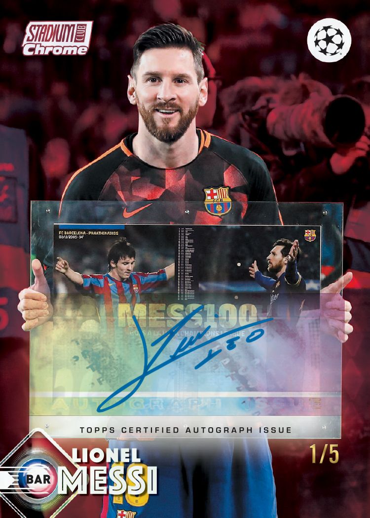 Topps Stadium Club Chrome UEFA Champions League 2025/26 - Value Box