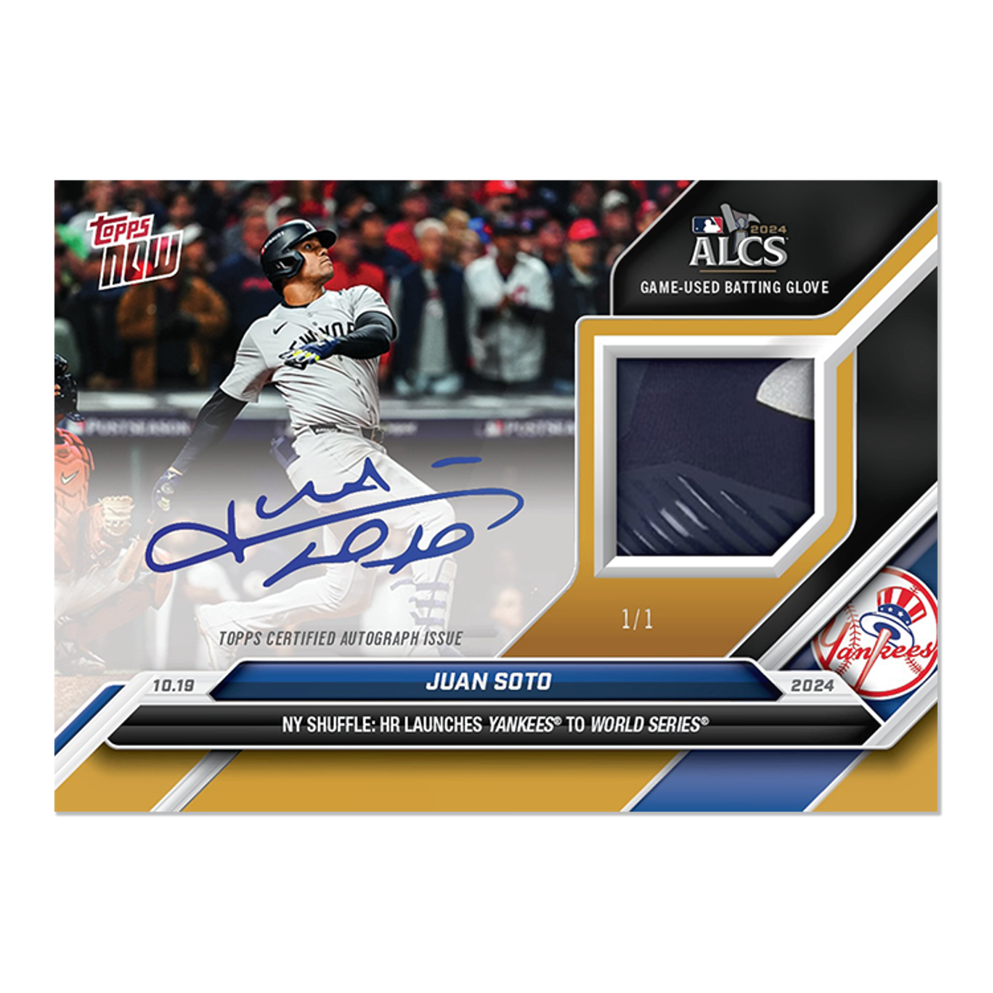 Juan Soto - 2024 MLB Topps NOW® Card 855 - LOOK FOR AUTOS and