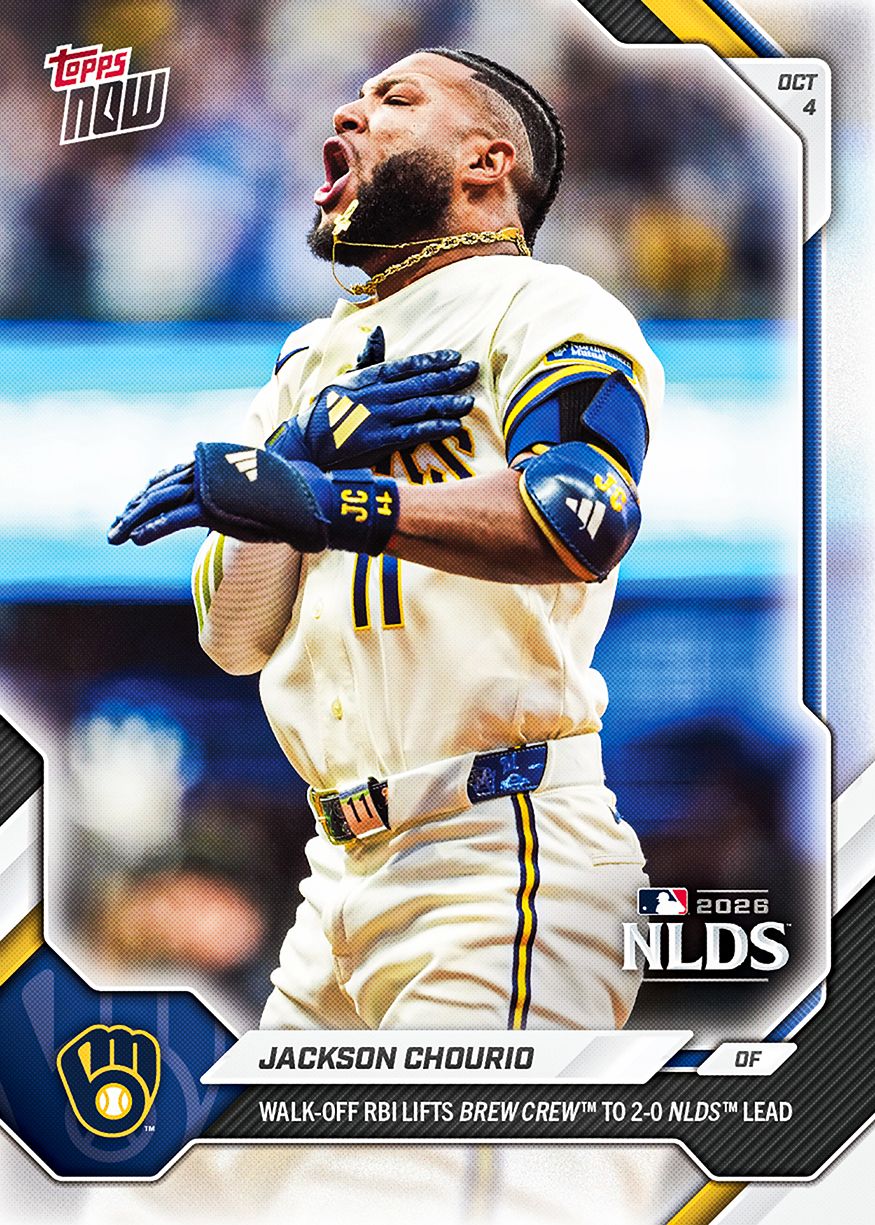 Jackson Chourio - 2026 MLB Topps NOW® - Card 760