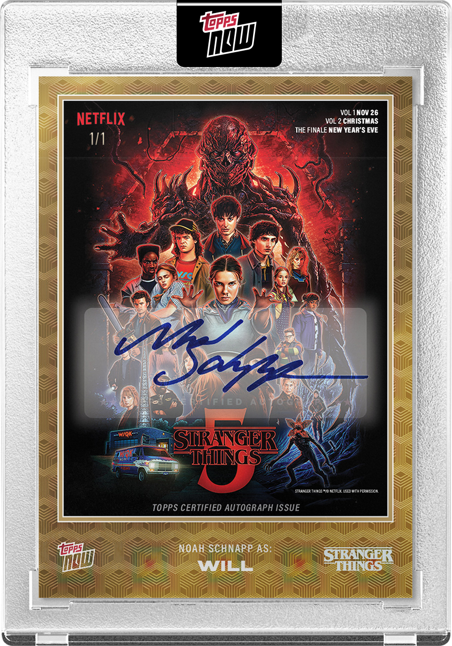 2025 Topps Stranger Things Box