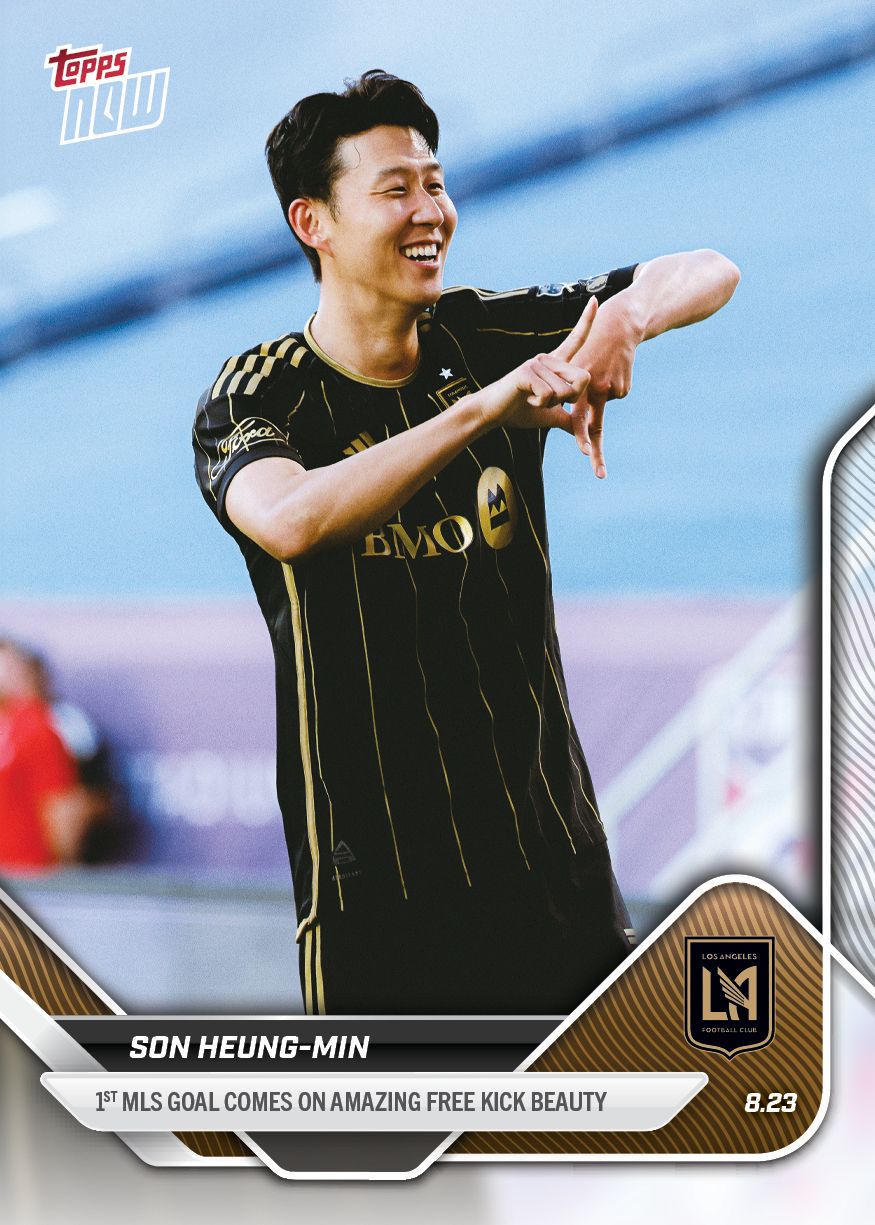 Son Heung-Min - 2025 MLS Topps NOW® - Card 80 - LOOK FOR AUTOS