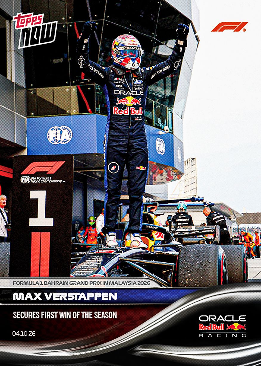 Max Verstappen - 2026 Formula 1® Topps NOW® - Card 64