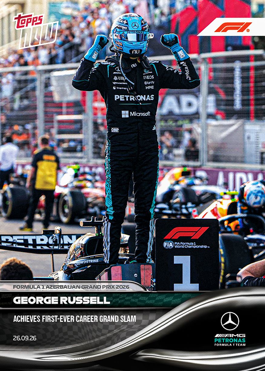 George Russell - 2026 Formula 1® Topps NOW® - Card 62