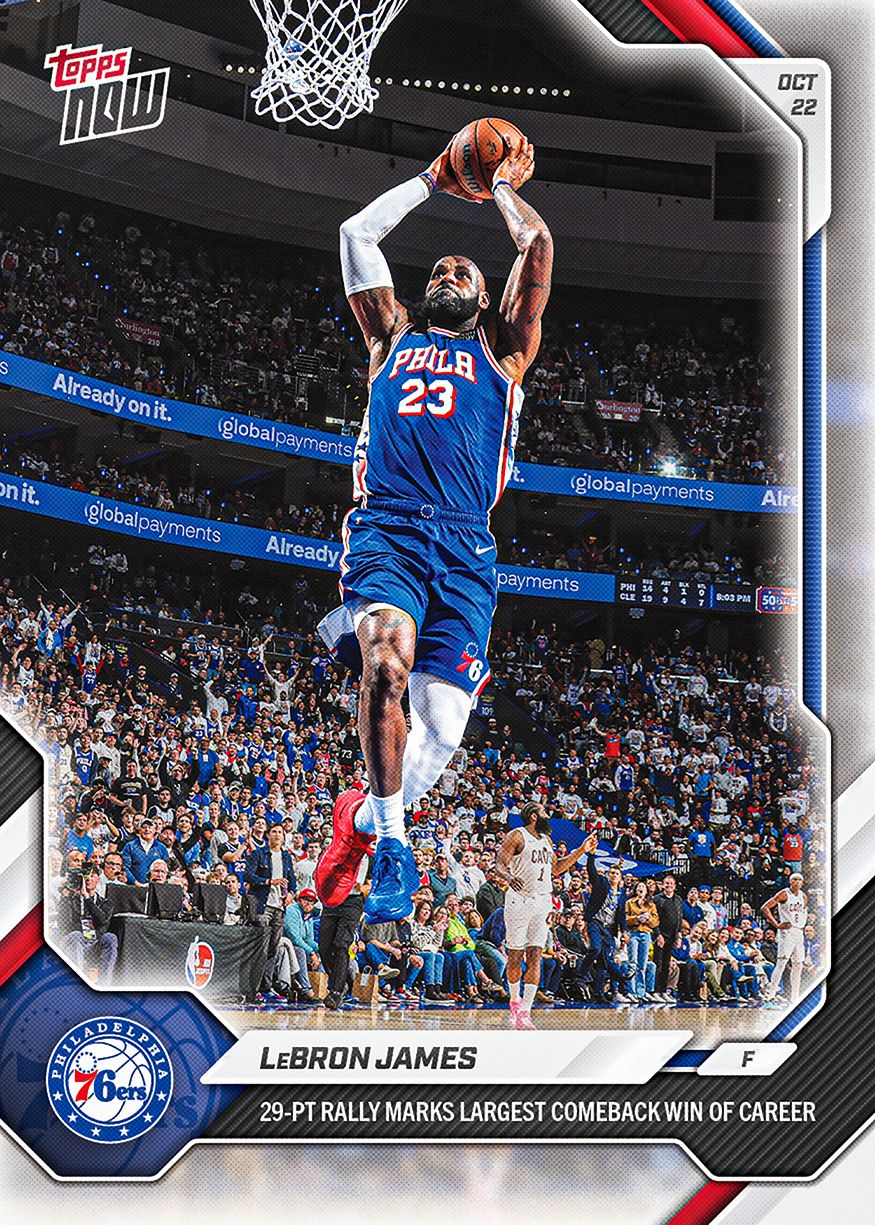 Labron Card LeBron James - 2026-27 NBA Topps NOW® - Card 19