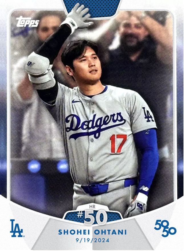 2024 Topps 50/50: Shohei Ohtani - Single Pack