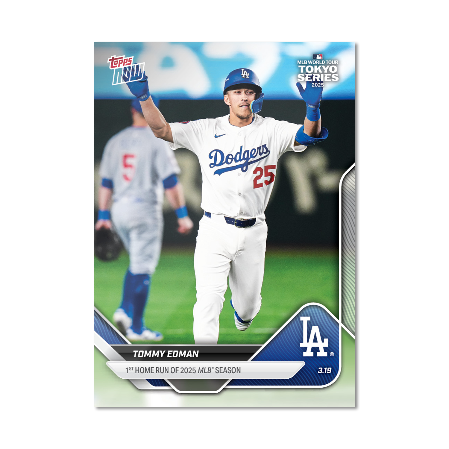Tommy Edman - 2025 MLB Topps NOW® - Card 4 - PR: 1395