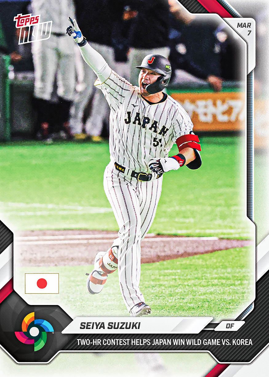 Seiya Suzuki - 2026 World Baseball Classic Topps NOW® - Card 9