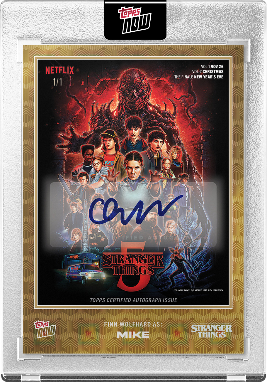 2025 Topps Stranger Things Box