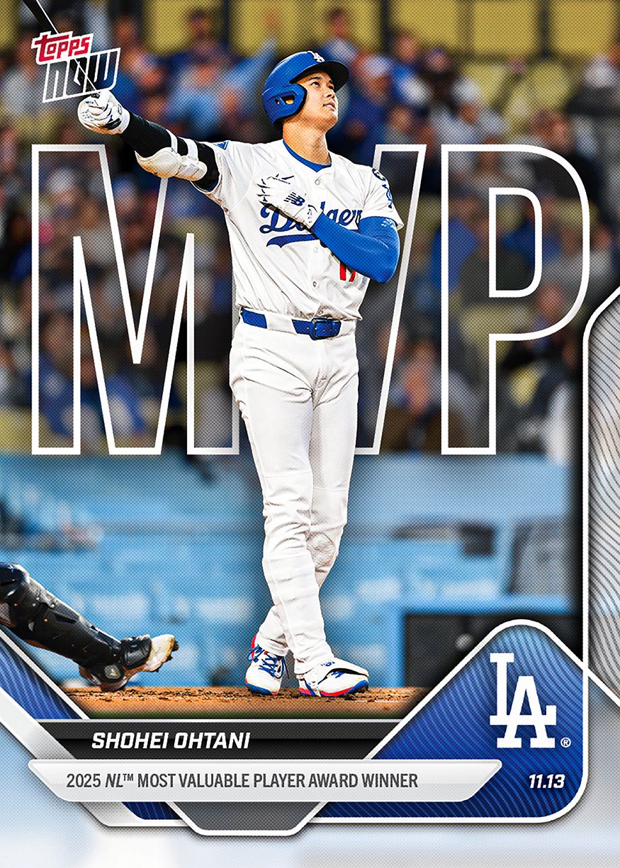 Shohei Ohtani - 2025 MLB Topps NOW® - Card OS-7