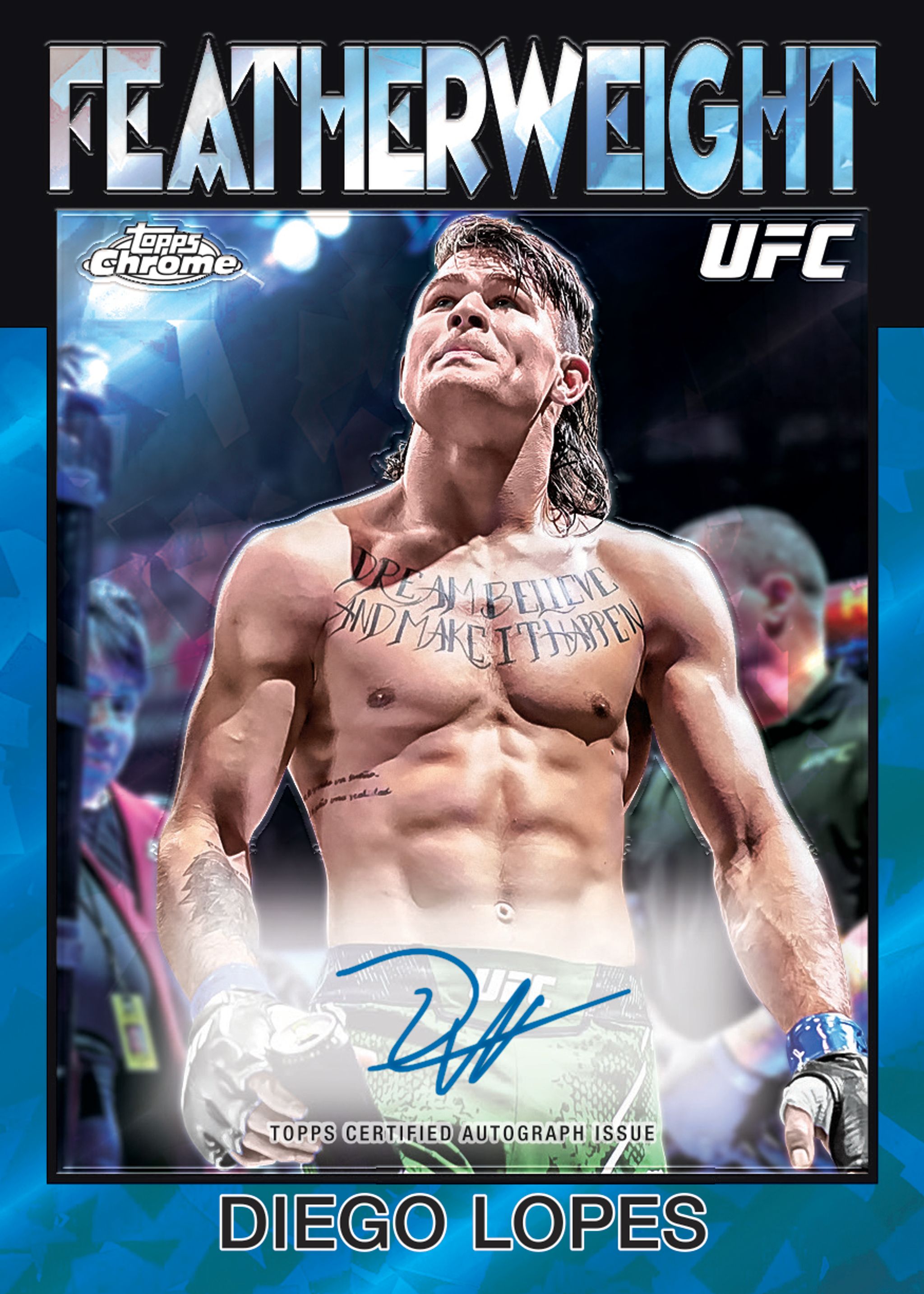2026 Topps Chrome® UFC Sapphire Edition - Hobby Box