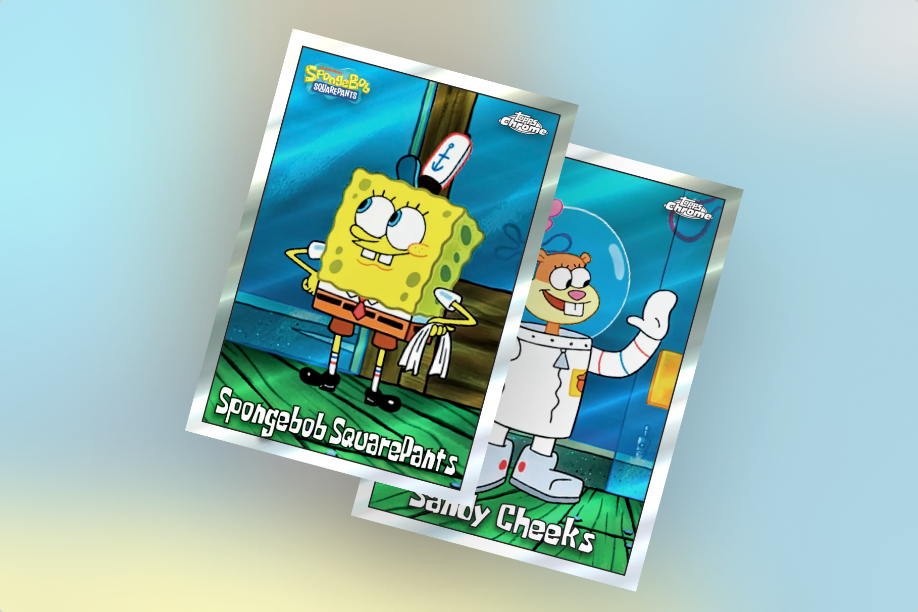 Topps Chrome® SpongeBob 25th Anniversary | Official Topps