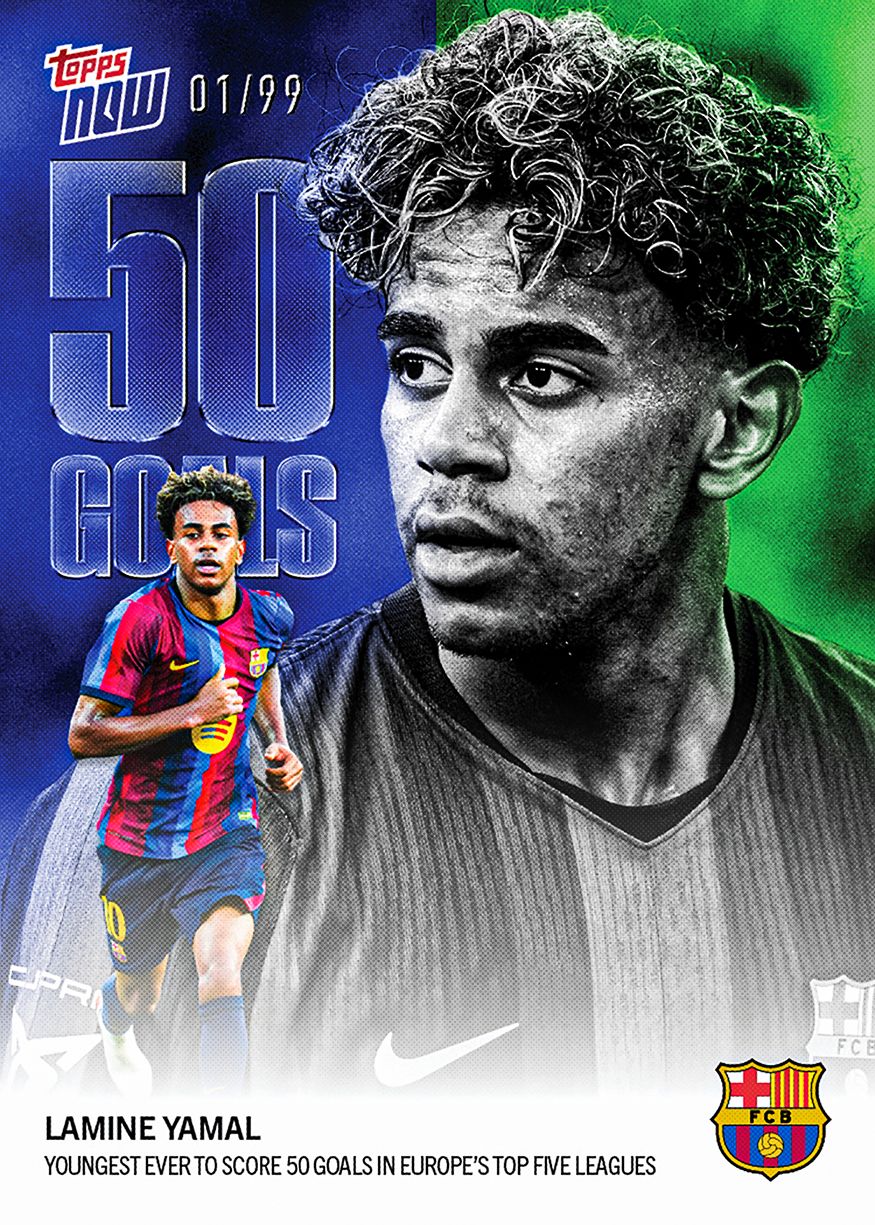 Lamine Yamal - 2026-27 FC Barcelona Topps NOW® - Card 2 - PR: 41670