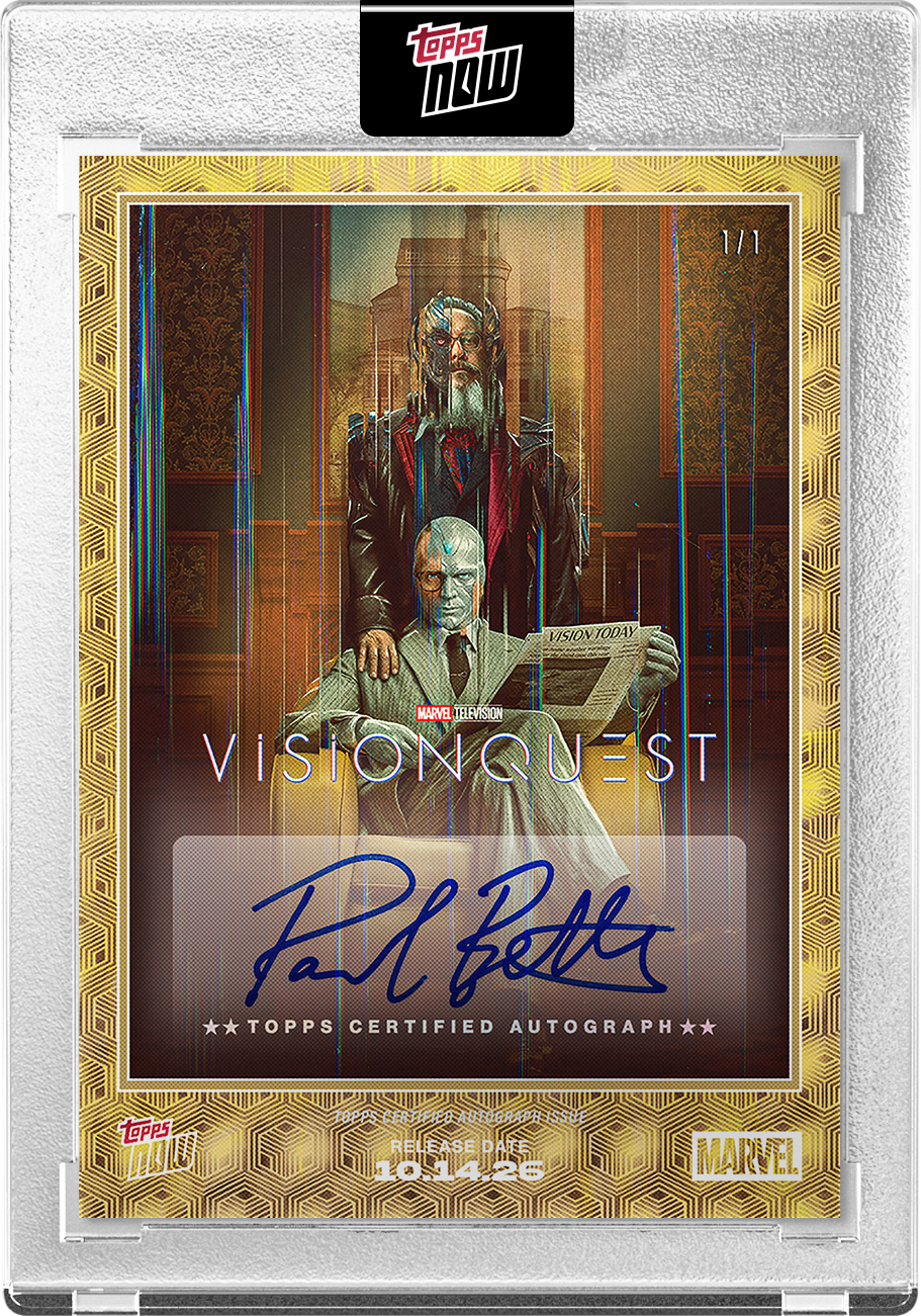 2026 Marvel Topps Now Vision Quest