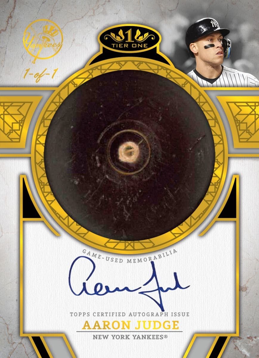 【1of1】2024 TOPPS キャスパー・ユンカー　直筆サインカード 2024 Topps Tier One Baseball - Hobby Box