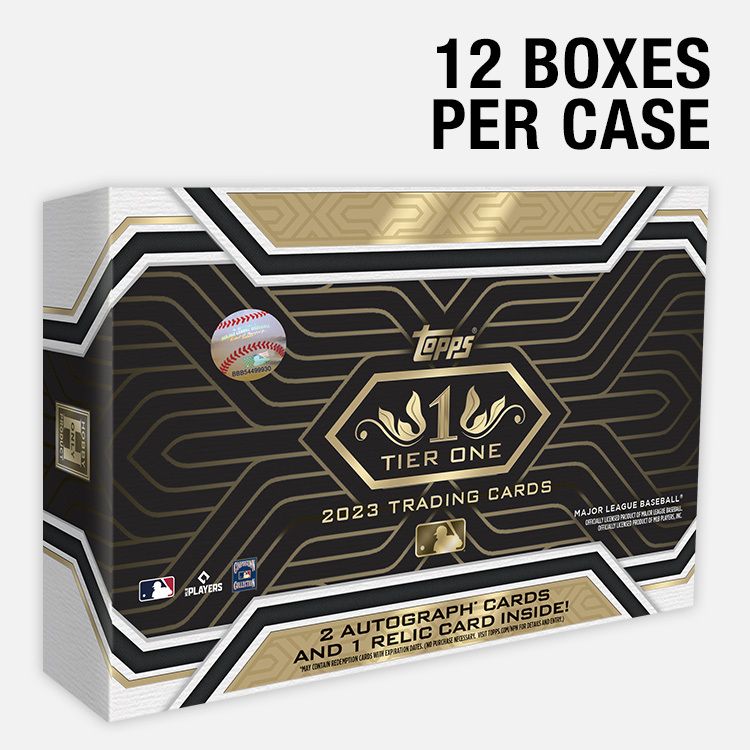 2023 Topps Tier One Baseball - Hobby Box - Sealed Case