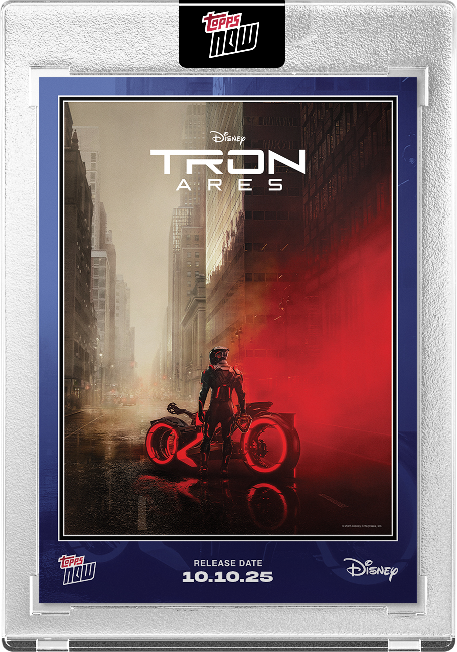 Topps Disney TRON Kevin Flynn カード 2025 Disney Topps NOW® Tron: Ares - PR: 1977