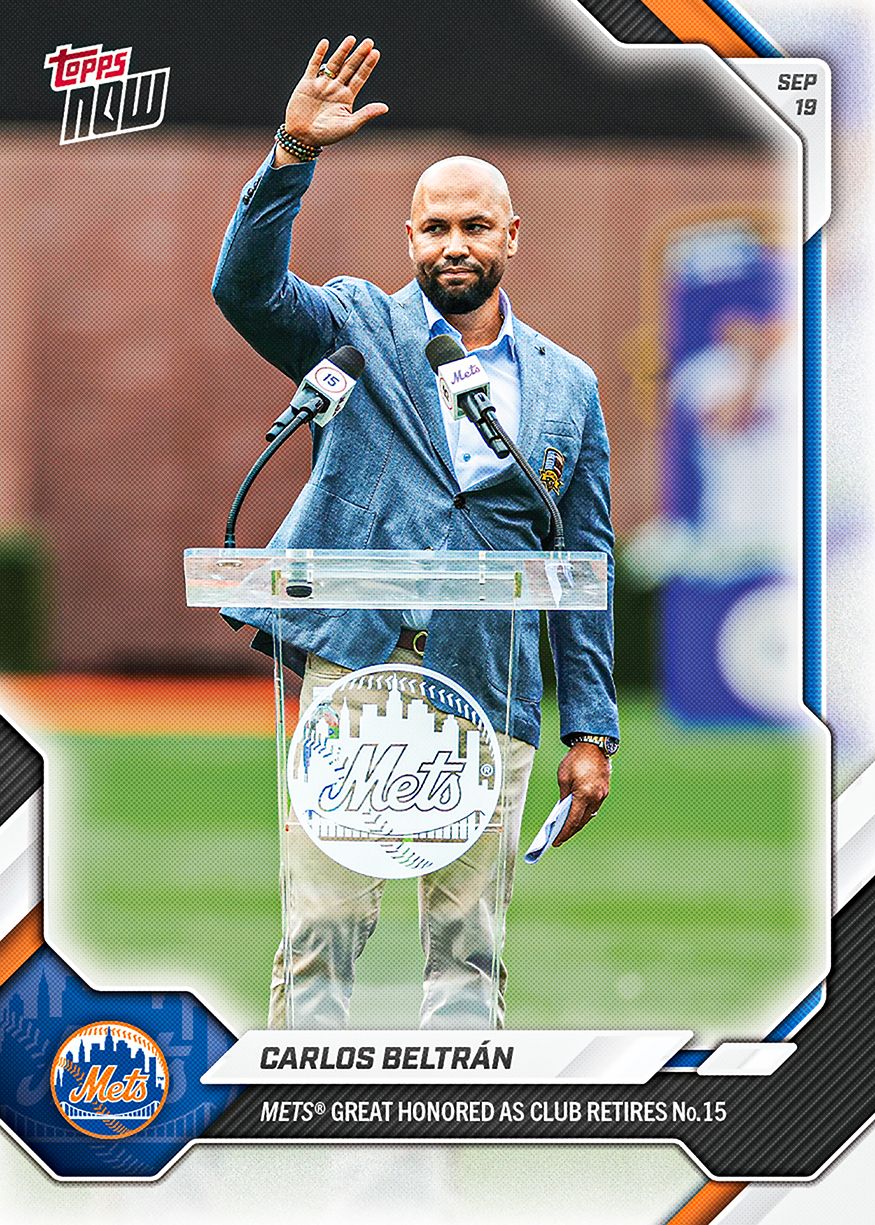 Carlos Beltrán - 2026 MLB Topps NOW® - Card 692