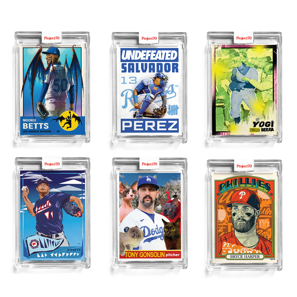 6-Card Bundle - Topps Project70® Cards #842-847