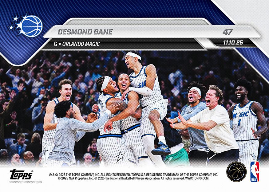 Desmond Bane - 2025-26 NBA Topps NOW® - Card 47