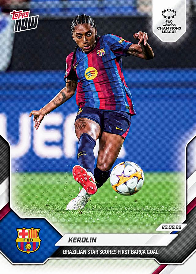 Kerolin - 2026-27 UWCL Topps NOW® - Card 3