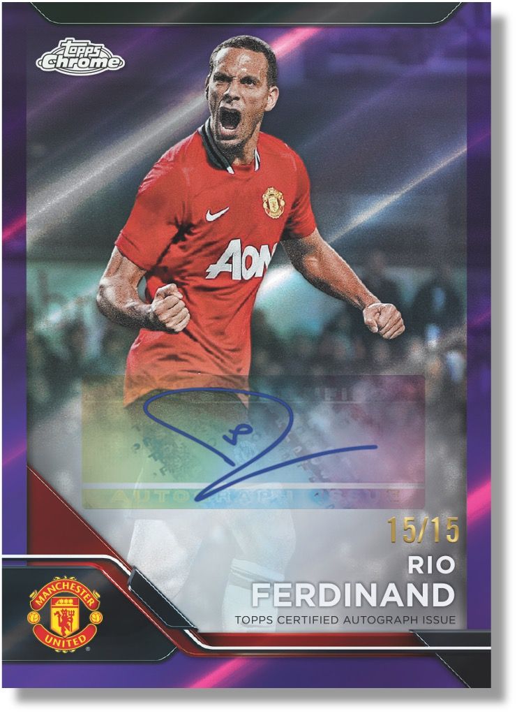 マンチェスターユナイテッド トレーディングカード 2024-25 Topps Chrome Manchester United Soccer Deluxe Edition