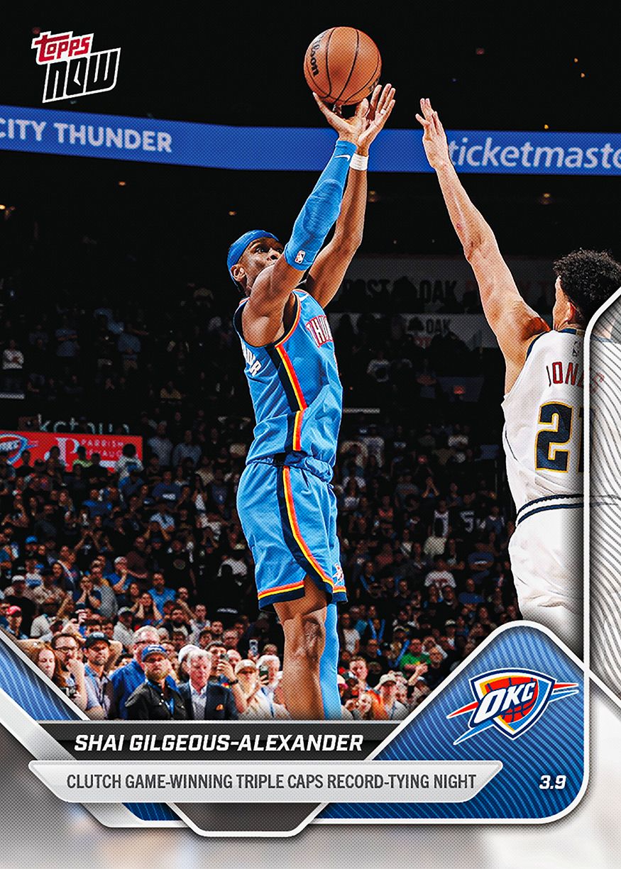 Shai Gilgeous-Alexander - 2025-26 NBA Topps NOW® - Card 200
