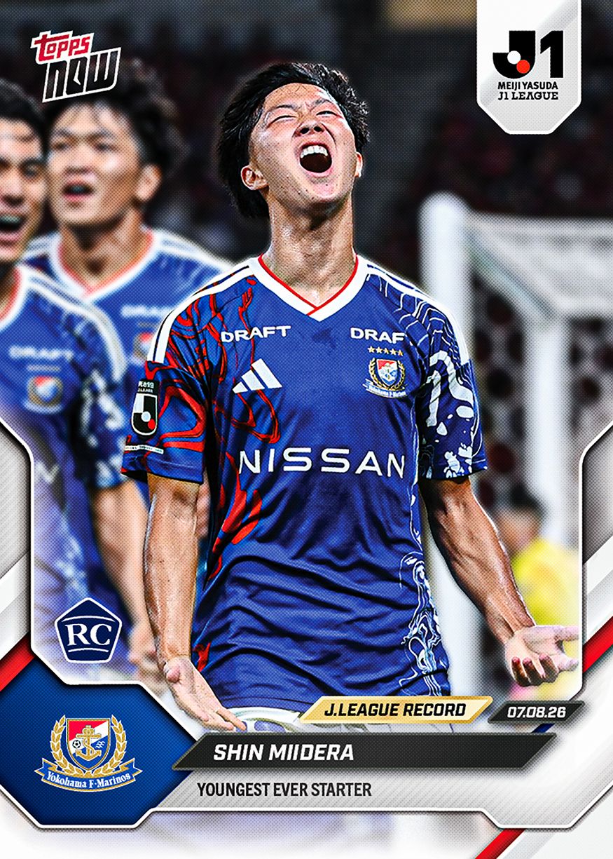 Shin Miidera - 2026-27 J.League® Topps NOW® - Card 2