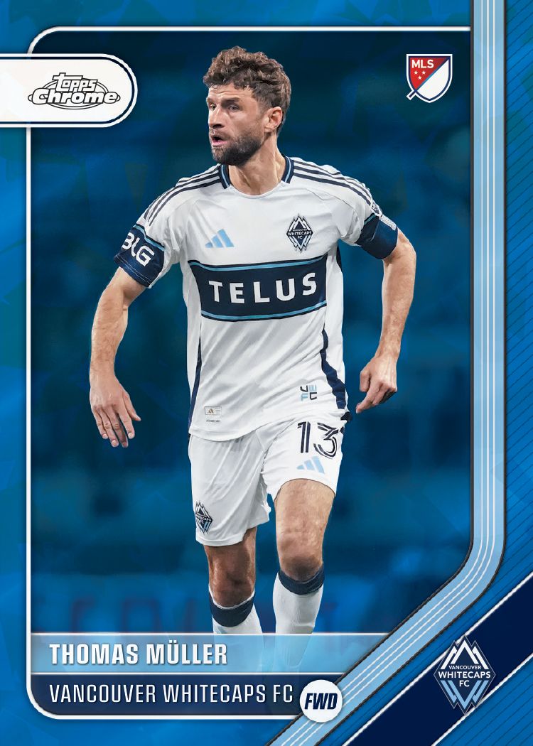 Topps Chrome® Major League Soccer 2026 Sapphire Edition - Hobby Box
