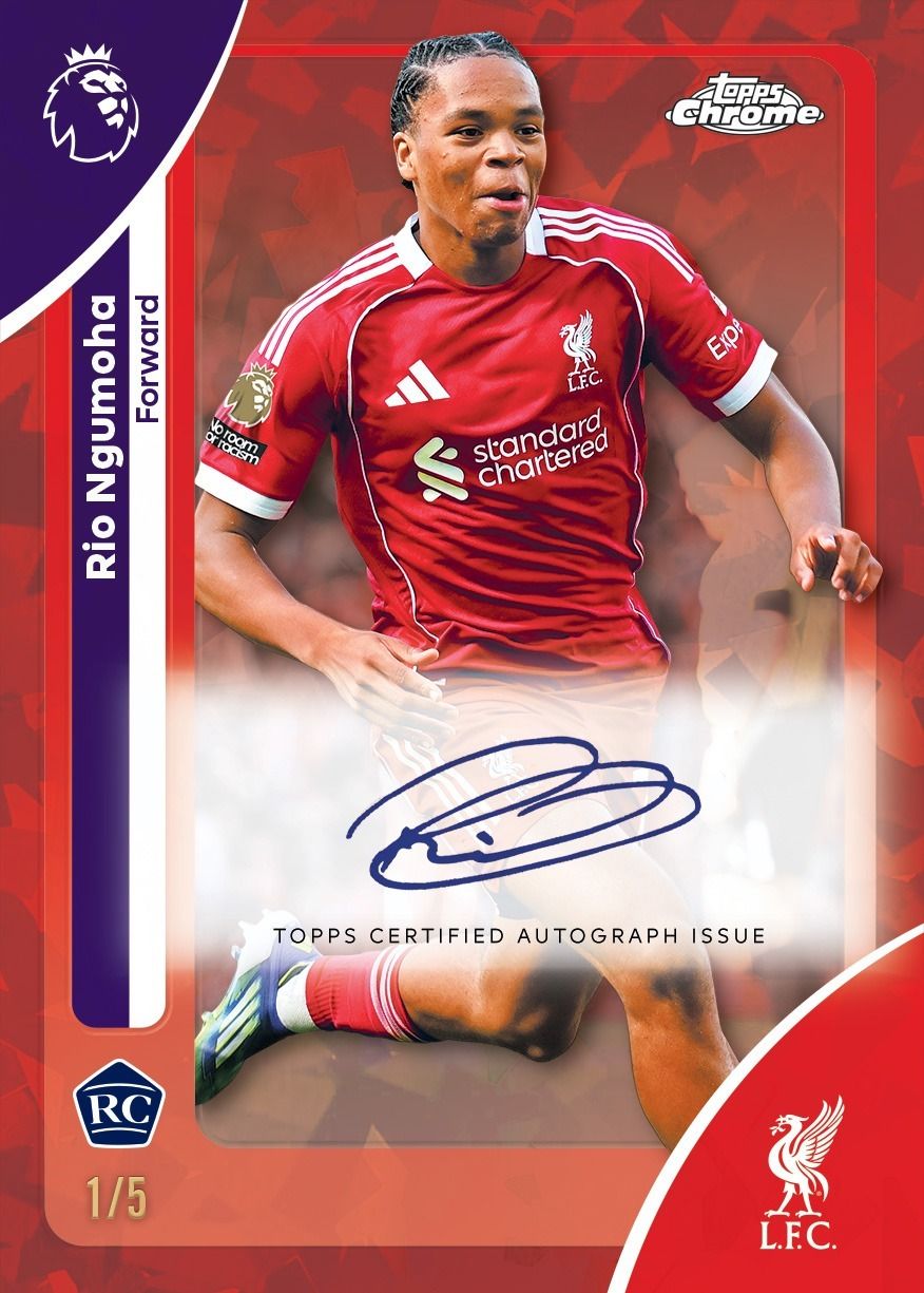 2026 Topps® Chrome Premier League - Sapphire Edition