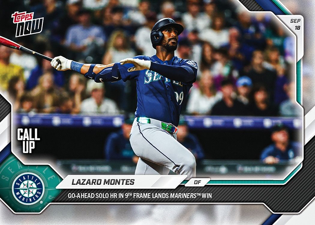 Lazaro Montes - 2026 MLB Topps NOW® - Card 688