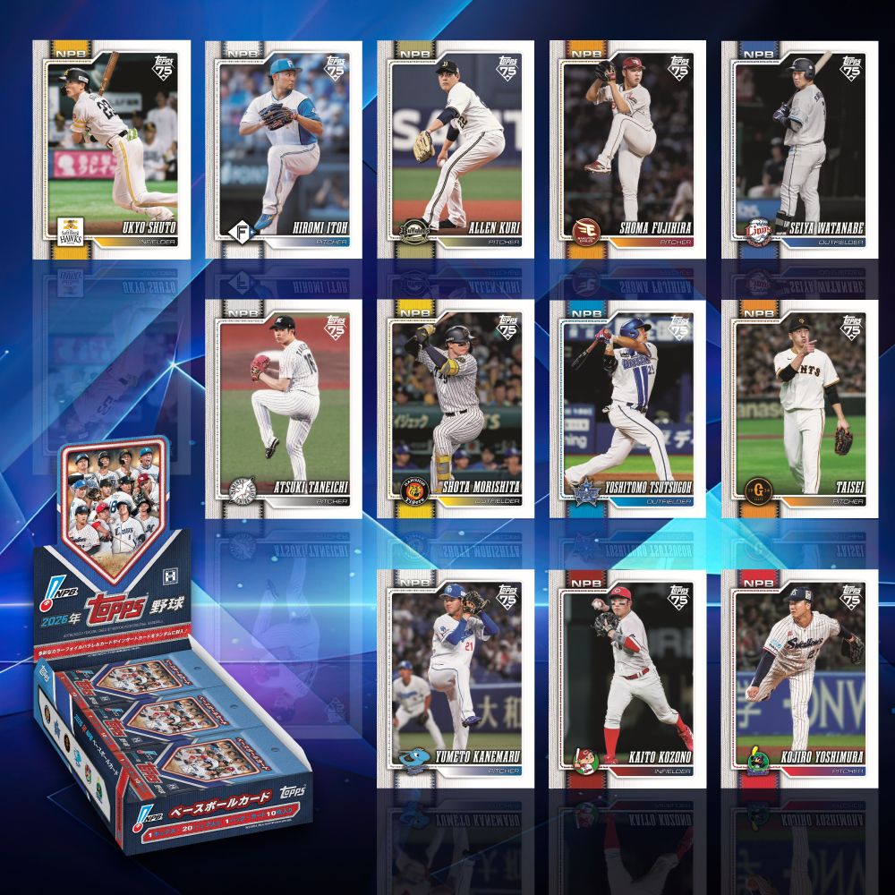 Topps NPB Baseball Card 1箱 シュリンク付 トレカ 野球 df8cc91021451bb7b8622c2de14480