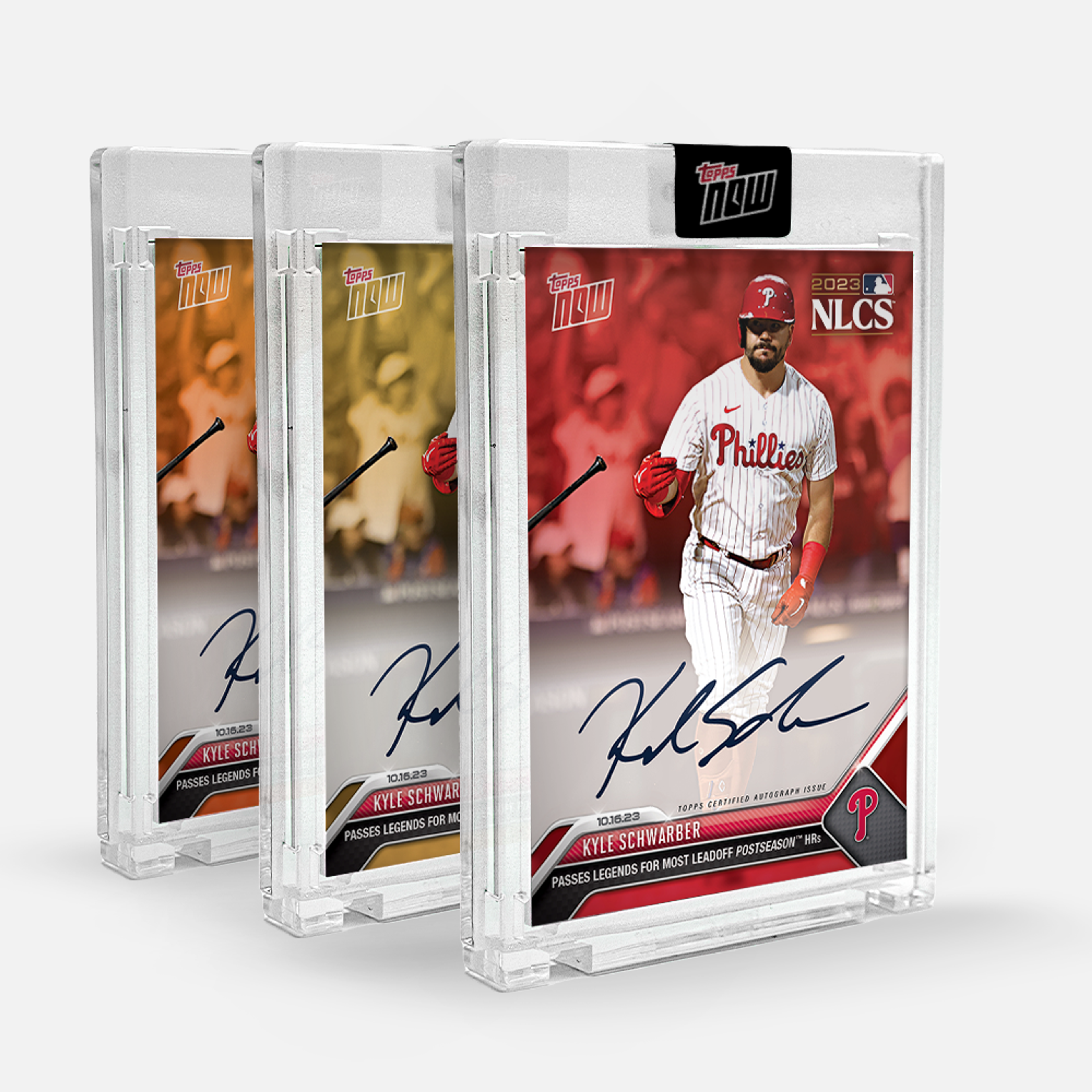 バ*ダ様 Kyle Schwarber 99枚限定　直筆サイン　MLB auto On-Card Autograph # to 49 or Lower -Kyle Schwarber - 2023 MLB