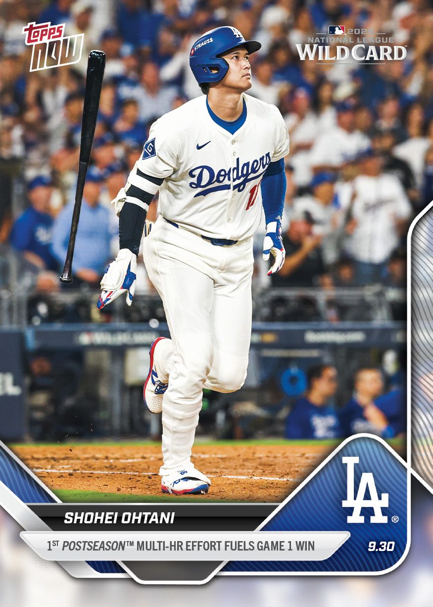 Shohei Ohtani - 2025 MLB Topps NOW® - Card 802