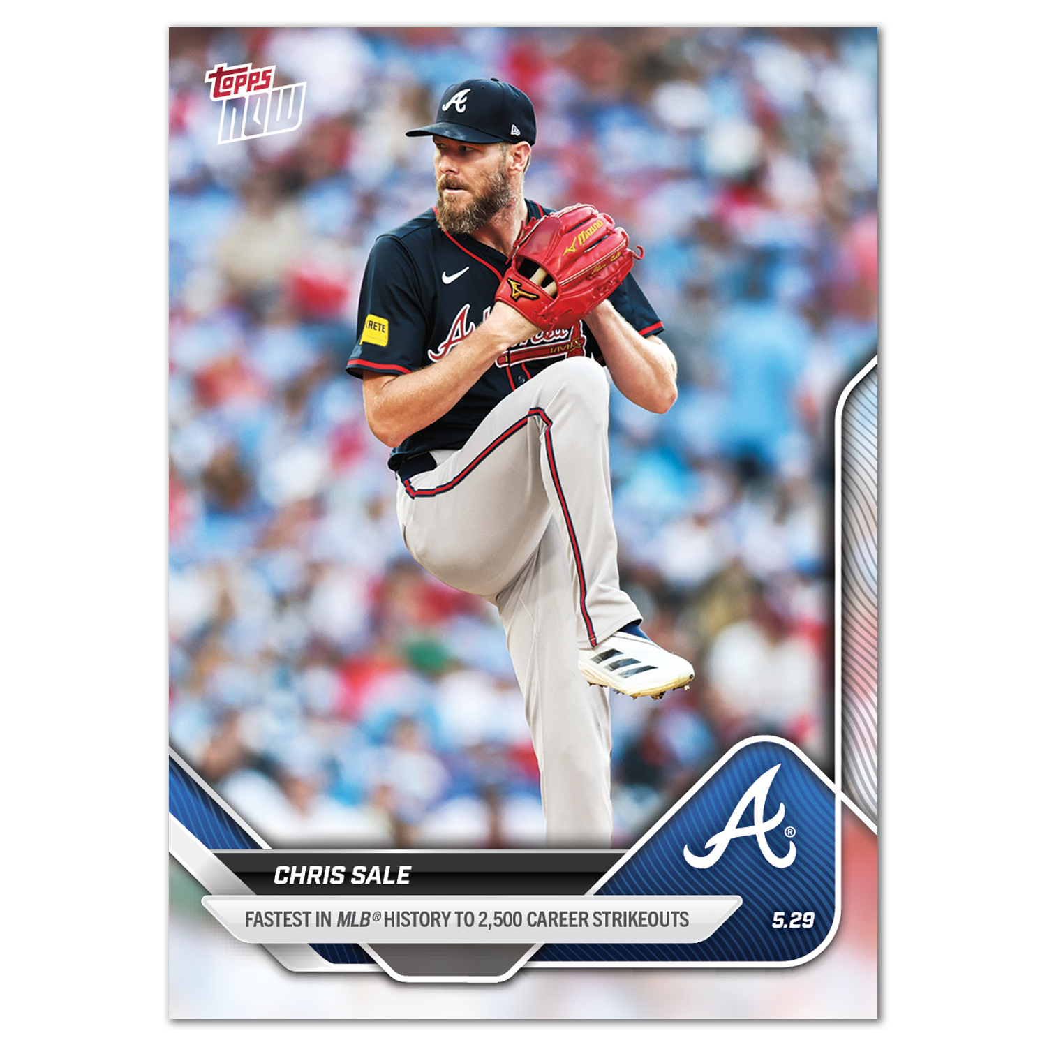 Chris Sale - 2025 MLB Topps NOW® - Card 233 - LOOK FOR AUTOS - PR