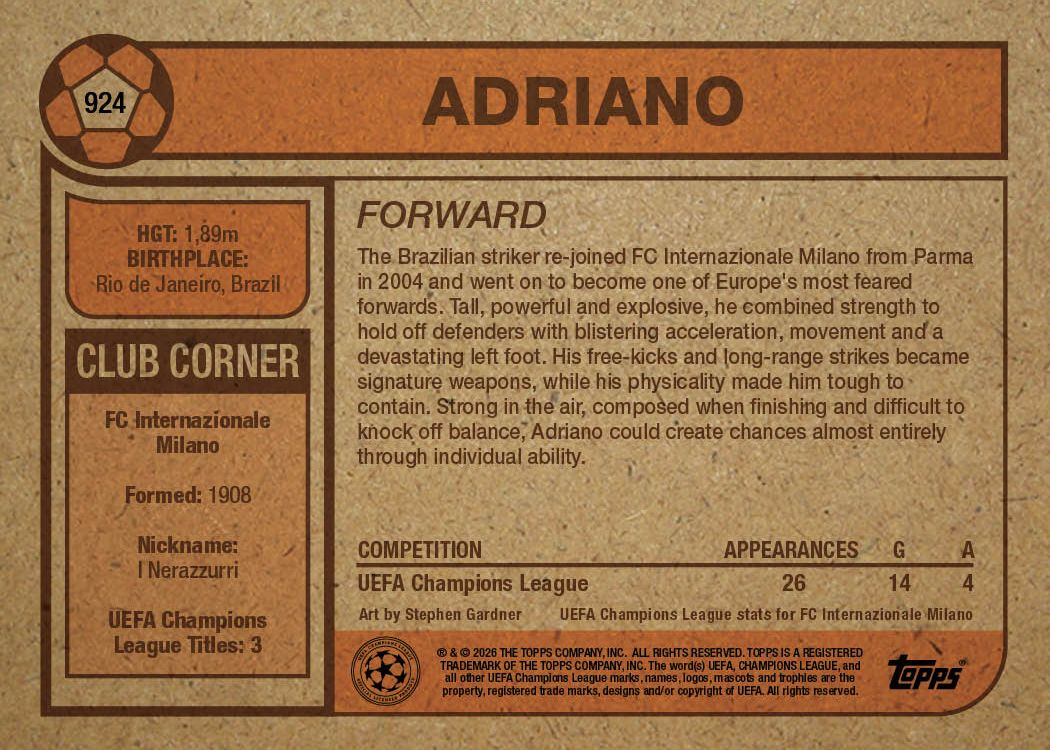 Adriano - UCC Living Set® - Card 924