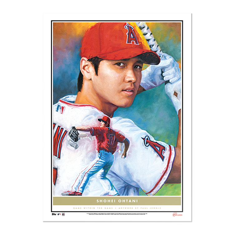 Topps - Game Within The Game 10x14 Fine Art Print #7 - Shohei