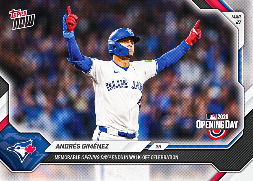 Kazuma Okamoto - 2026 MLB Topps NOW® - Card 13 - PR: 4282
